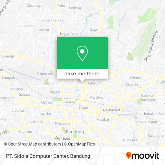 PT. Sidola Computer Center map
