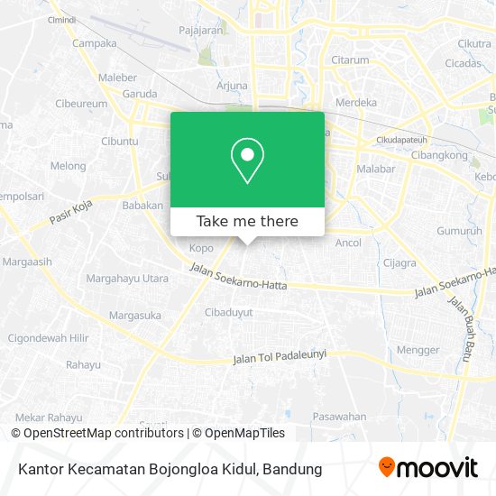 Kantor Kecamatan Bojongloa Kidul map