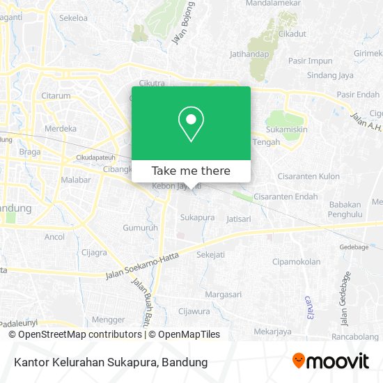 Kantor Kelurahan Sukapura map