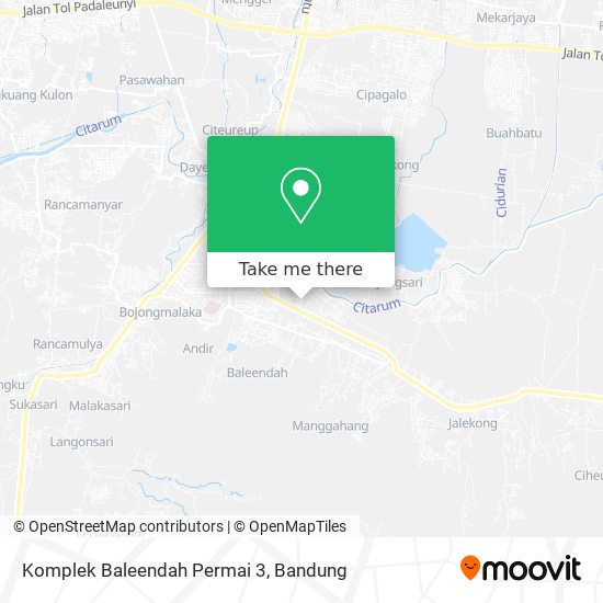Komplek Baleendah Permai 3 map