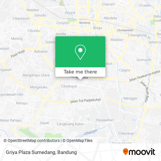 Griya Plaza Sumedang map