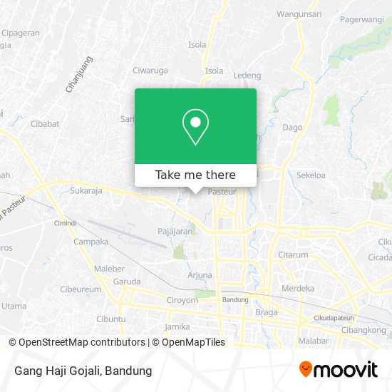 Gang Haji Gojali map
