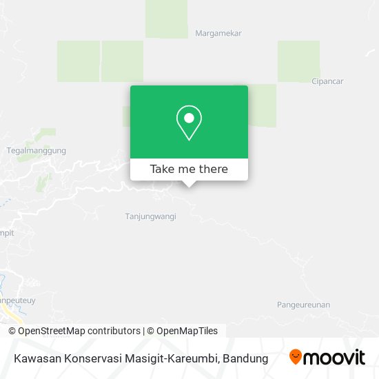 Kawasan Konservasi Masigit-Kareumbi map