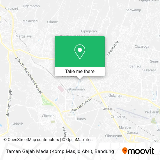 Taman Gajah Mada (Komp.Masjid Abri) map