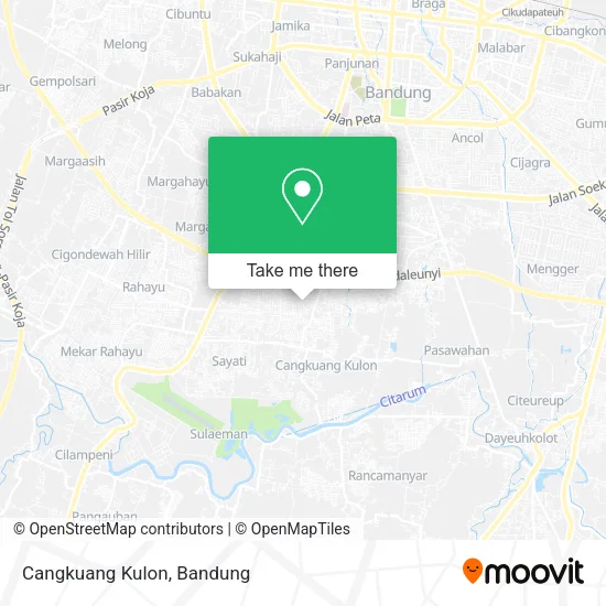 Cangkuang Kulon map