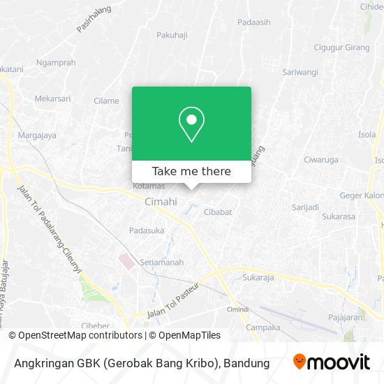 Angkringan GBK (Gerobak Bang Kribo) map