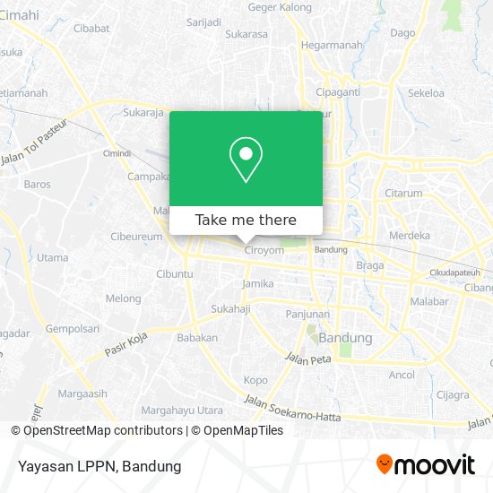 Yayasan LPPN map