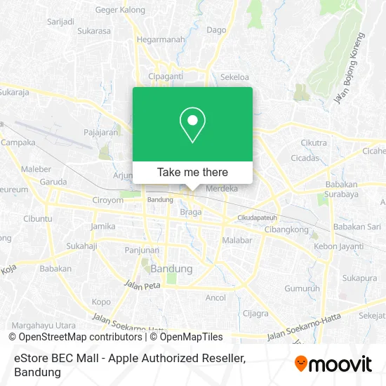 eStore BEC Mall - Apple Authorized Reseller map