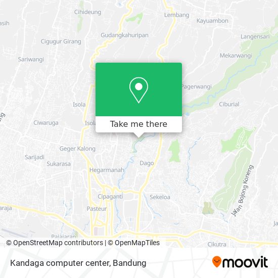 Kandaga computer center map