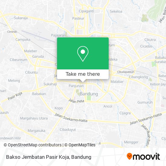 Bakso Jembatan Pasir Koja map