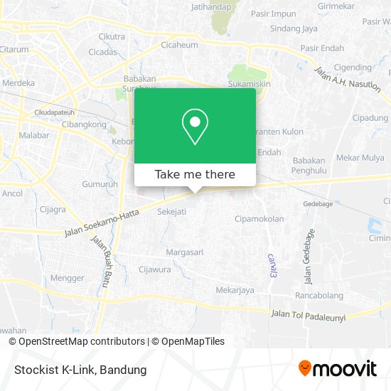 Stockist K-Link map