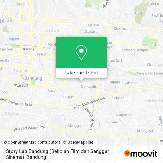 Story Lab Bandung (Sekolah Film dan Sanggar Sinema) map