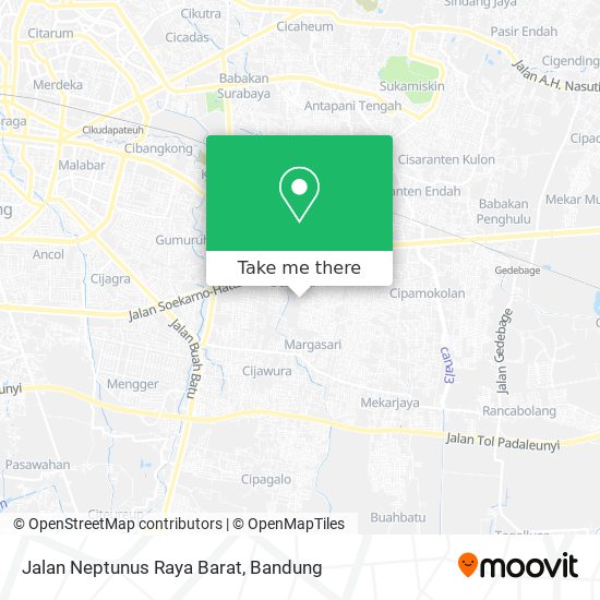 Jalan Neptunus Raya Barat map