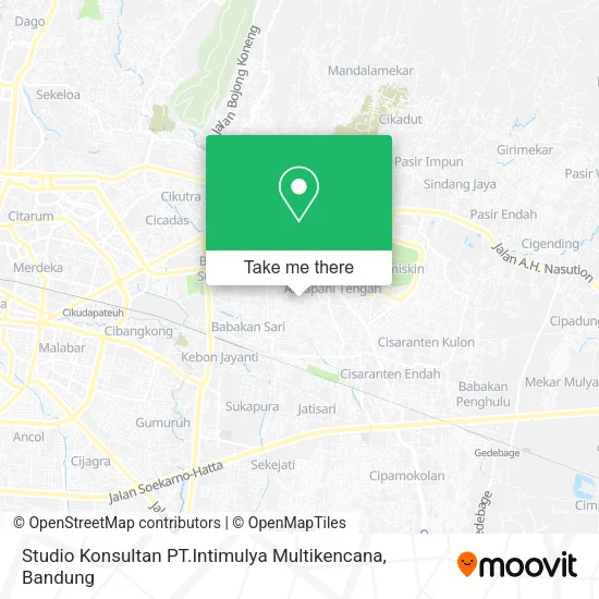 Studio Konsultan PT.Intimulya Multikencana map