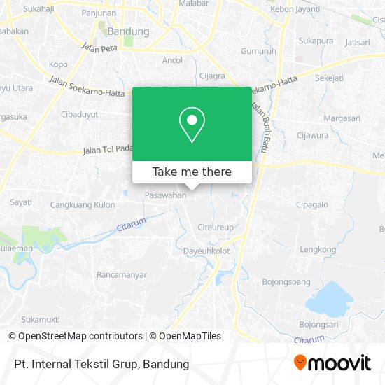 Pt. Internal Tekstil Grup map