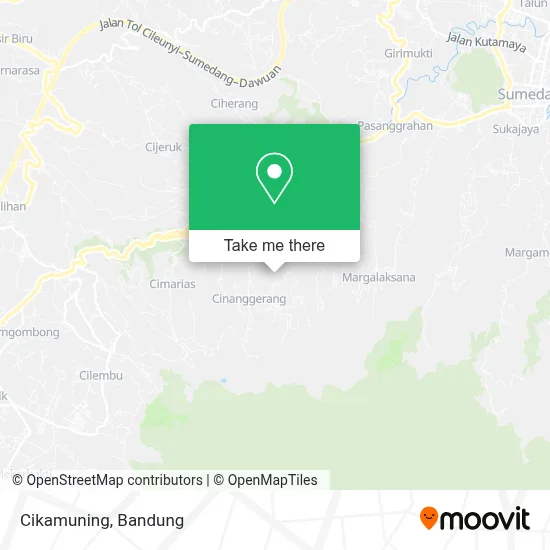 Cikamuning map