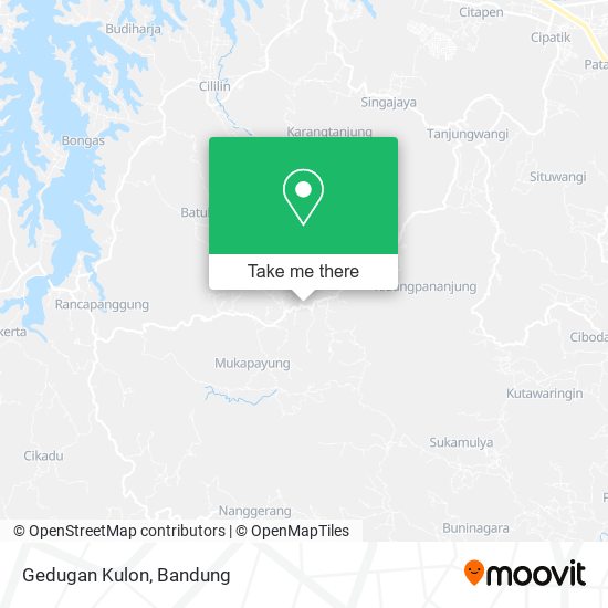 Gedugan Kulon map