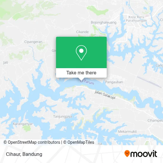 Cihaur map