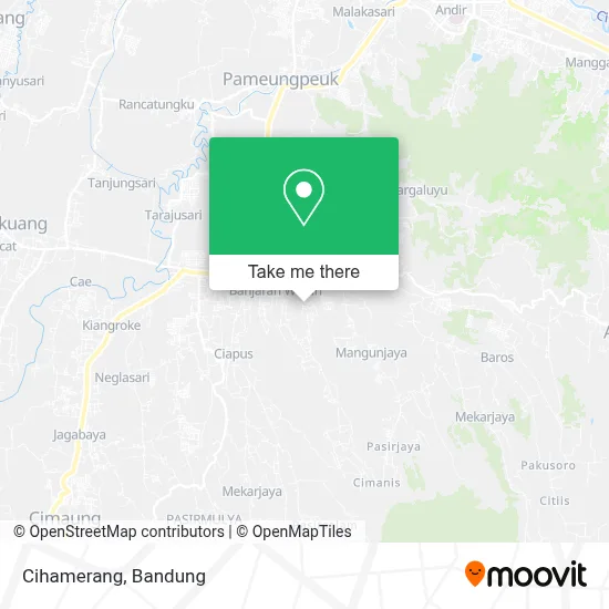 Cihamerang map