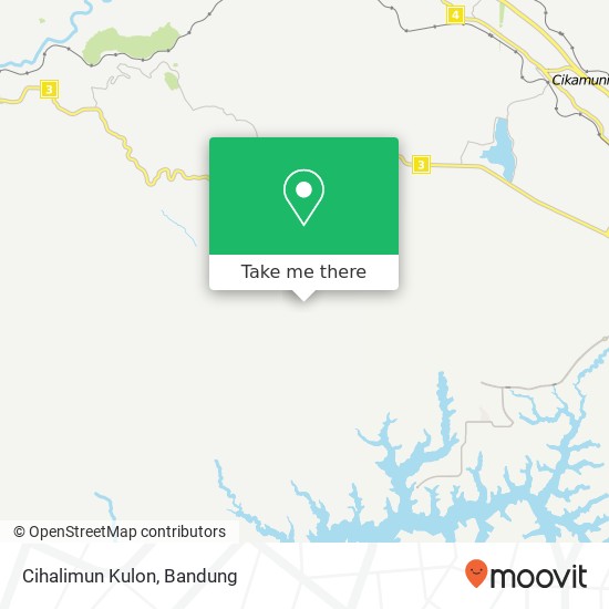 Cihalimun Kulon map