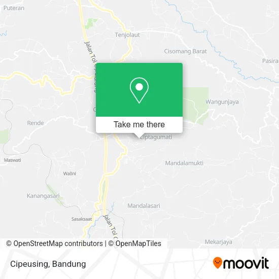 Cipeusing map