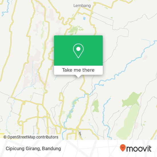 Cipicung Girang map