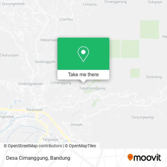 Desa Cimanggung map