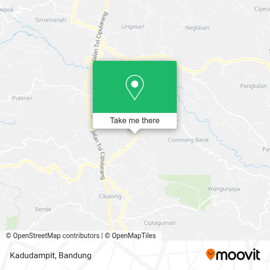 Kadudampit map