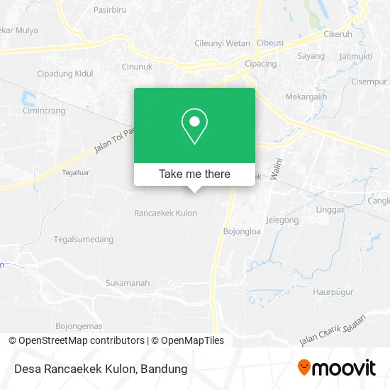 Desa Rancaekek Kulon map