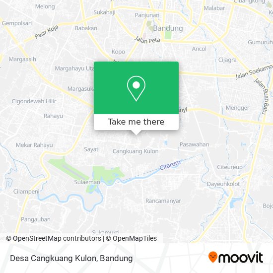 Desa Cangkuang Kulon map