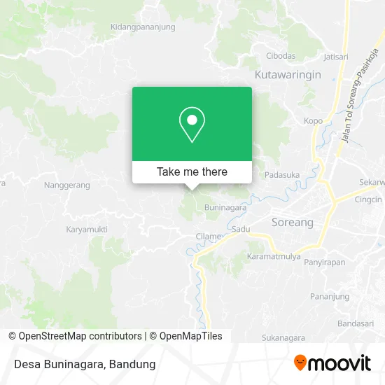 Desa Buninagara map