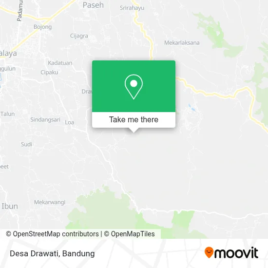 Desa Drawati map