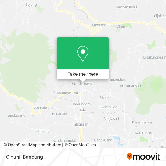 Cihuni map