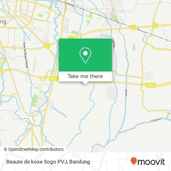 Beaute de kose Sogo PVJ map