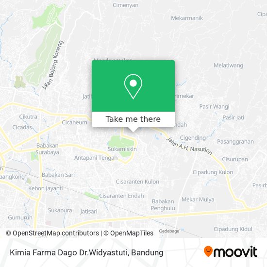 Kimia Farma Dago Dr.Widyastuti map