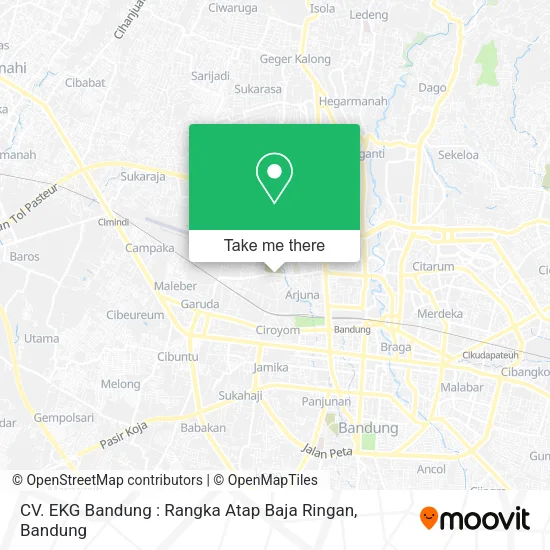 CV. EKG Bandung : Rangka Atap Baja Ringan map