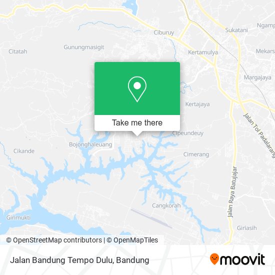 Jalan Bandung Tempo Dulu map