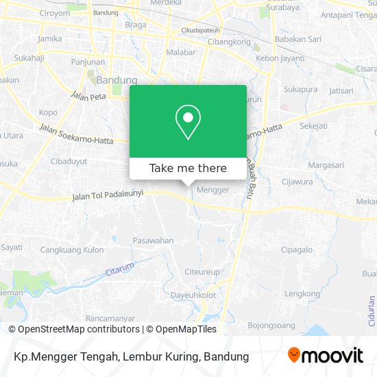Kp.Mengger Tengah, Lembur Kuring map
