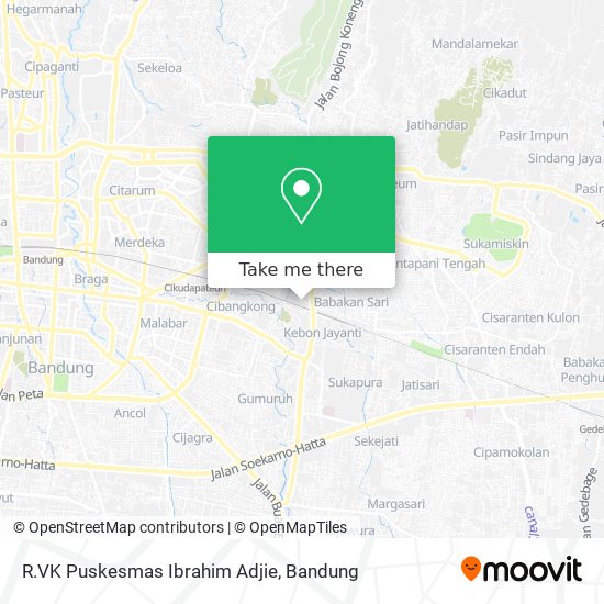 R.VK Puskesmas Ibrahim Adjie map