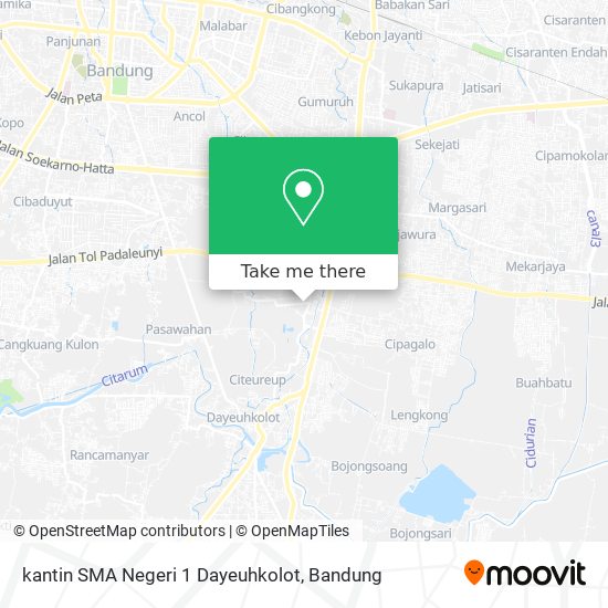 kantin SMA Negeri 1 Dayeuhkolot map