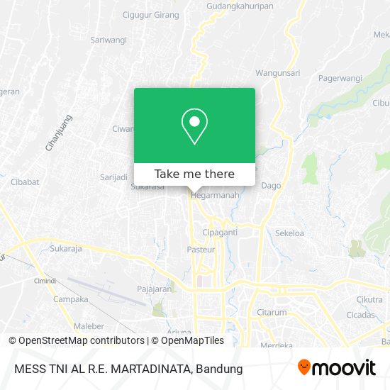 MESS TNI AL R.E. MARTADINATA map