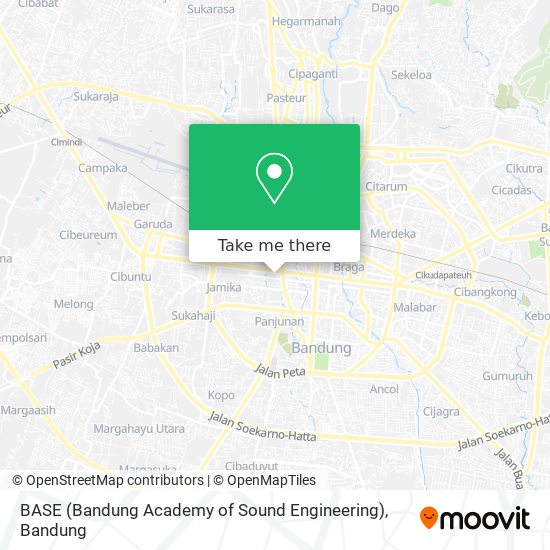 BASE (Bandung Academy of Sound Engineering) map