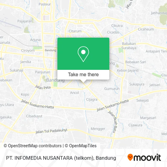 PT. INFOMEDIA NUSANTARA (telkom) map
