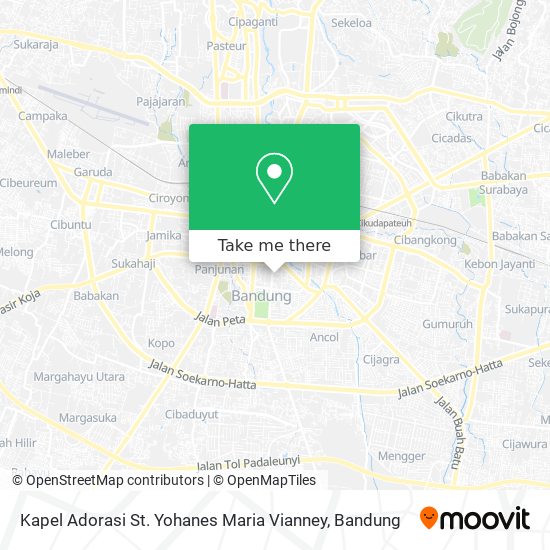 Kapel Adorasi St. Yohanes Maria Vianney map