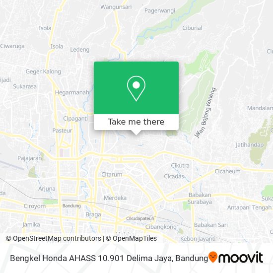 Bengkel Honda AHASS 10.901 Delima Jaya map