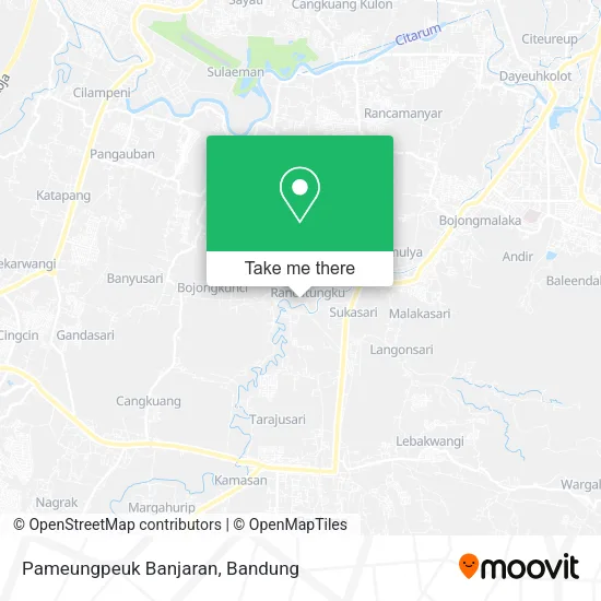 Pameungpeuk Banjaran map