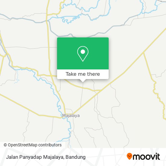 Jalan Panyadap Majalaya map