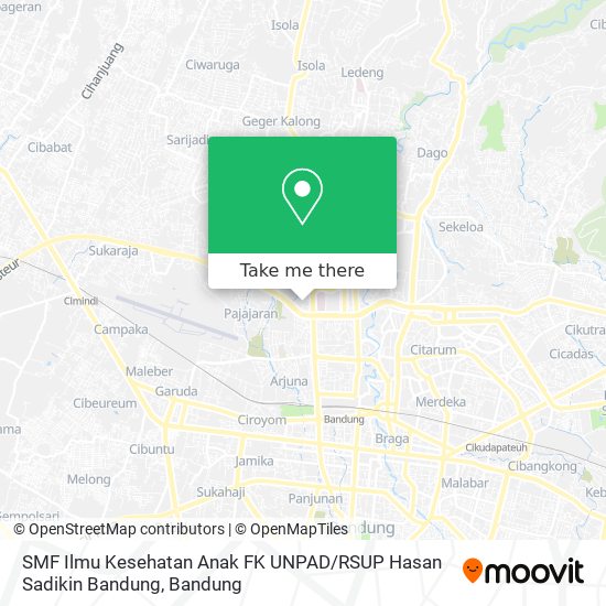SMF Ilmu Kesehatan Anak FK UNPAD / RSUP Hasan Sadikin Bandung map