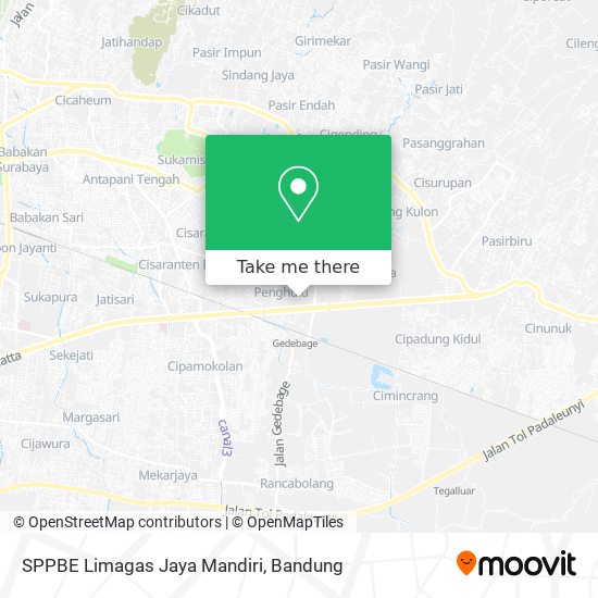 SPPBE Limagas Jaya Mandiri map
