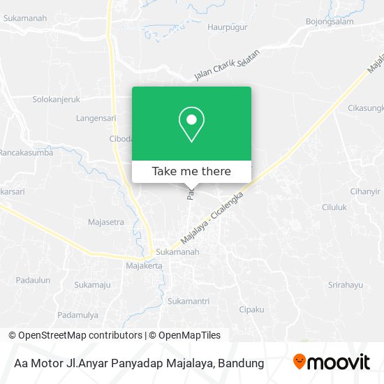 Aa Motor Jl.Anyar Panyadap Majalaya map